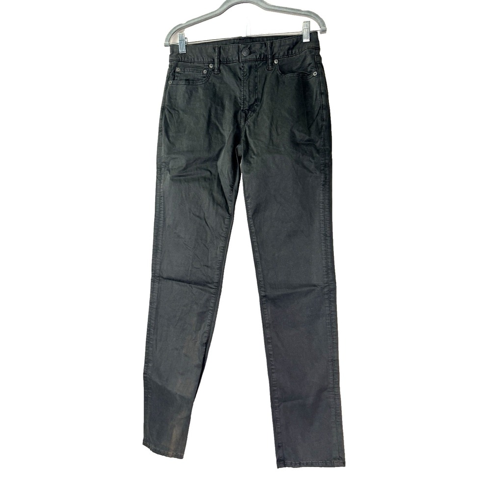 AE Mens 29x34 Charcoal Flex Slim Straight Pant Utility Workwear Grunge Goth Flaw